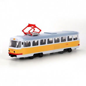 Трамвай со световыми и звуковыми эффектами (Play Smart, X600-H36002sim)